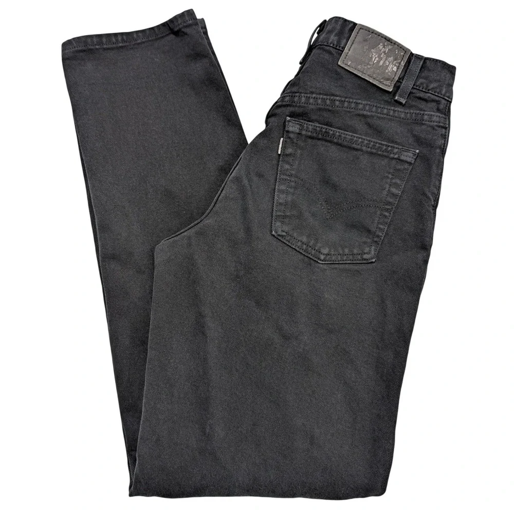 VTG Levi's SilverTab Loose‎ Black Jeans W30 L34 Y2K Baggy Skater Unisex USA made